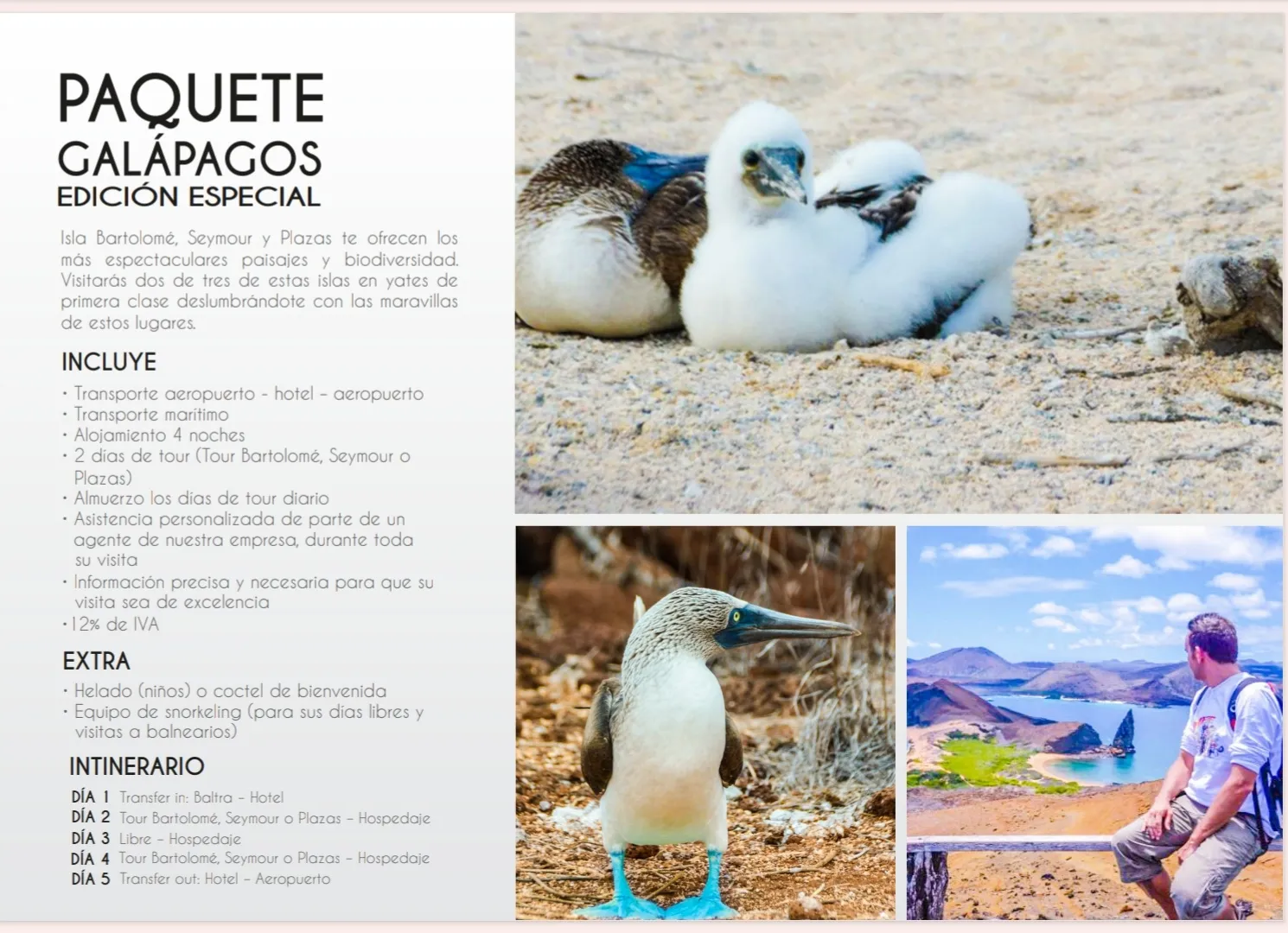 Paquete Edición Especial Galápagos - Todo Incluido
